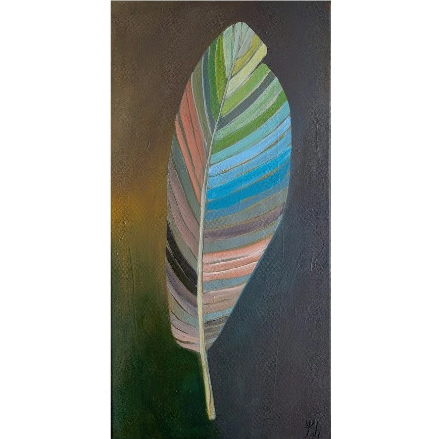 ONLY YOU - this unique gentle feather flew out of my studio into it's forever home located on the waterfront in West Vancouver. 

#thereseljoseph #art #artist #feathers #original #handmade #paintings