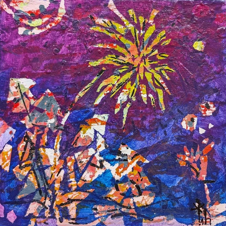 STUCK ON YOU - is now happy to be stuck on the wall of a new collector. Collage technique inspired by the dandelion. 

#thereseljoseph #art #artist #painting #collage #original #mixedmedia #canadianartist #handmade