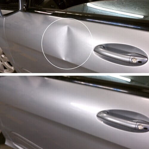 mercedes-benz door dent repair