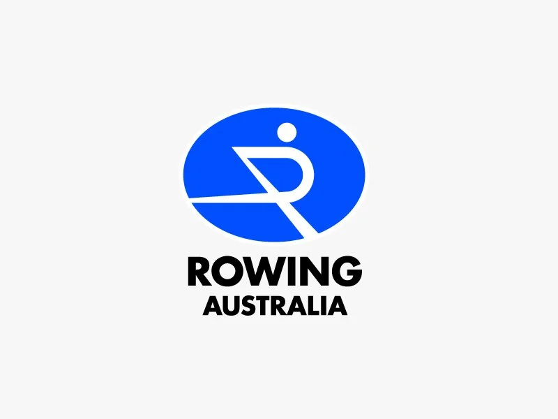 Rowing Australia logo by Ox brand