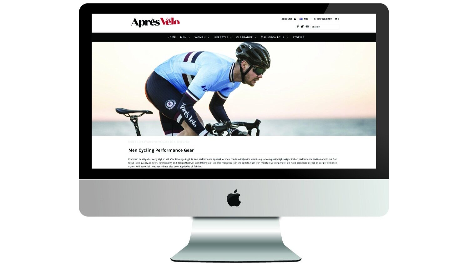 E-commerce Website design by Ox brand