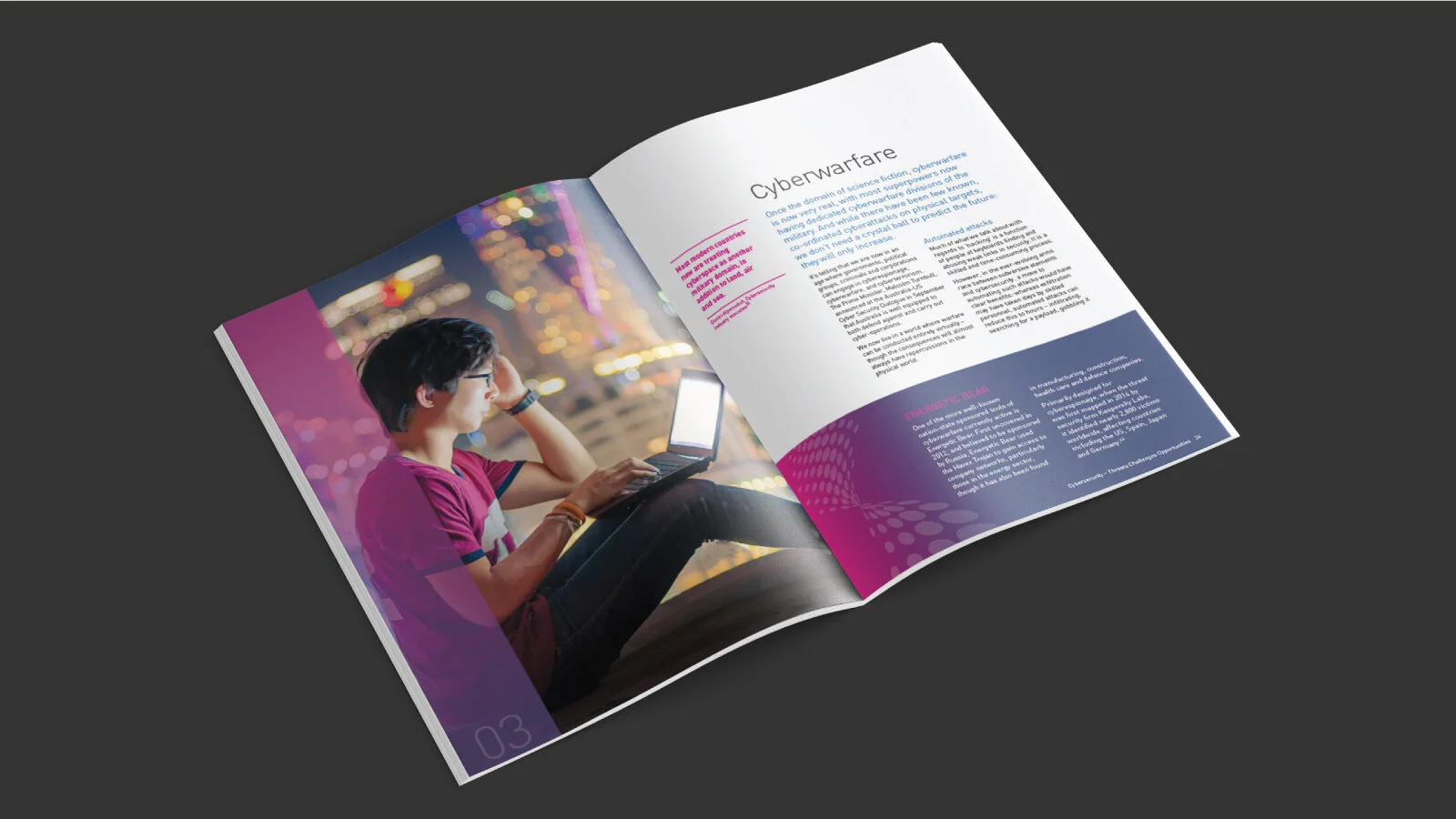 ACS digital and print media by Ox brand