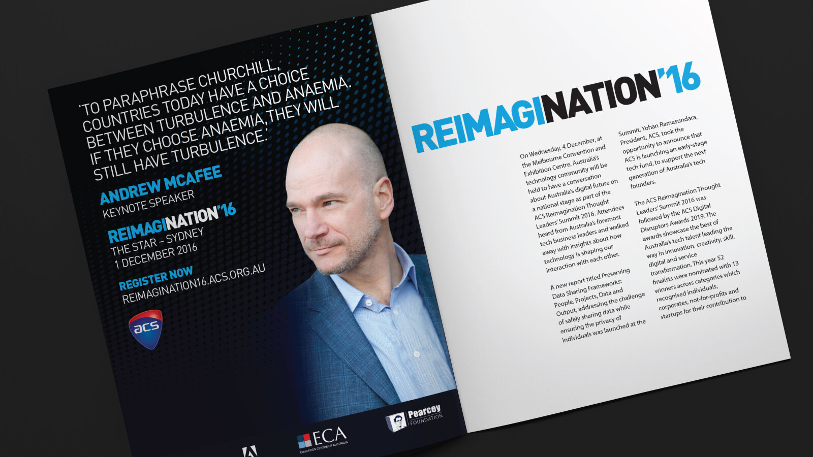 ACS Reimagination Print and Digital Advertising by Ox brand
