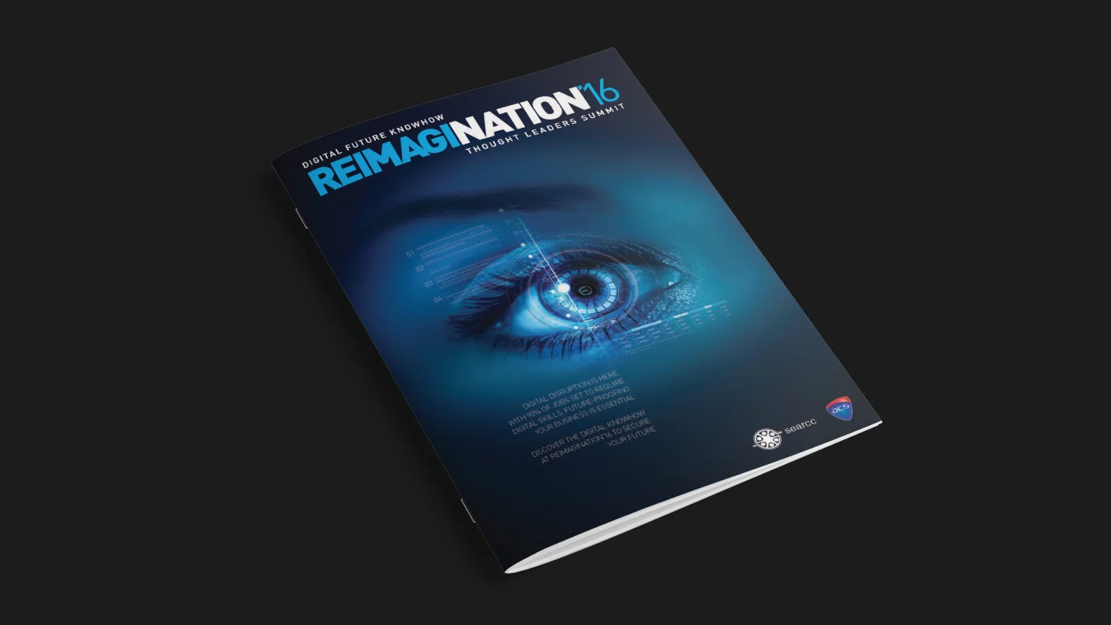 ACS Reimagination event branding by Ox brand