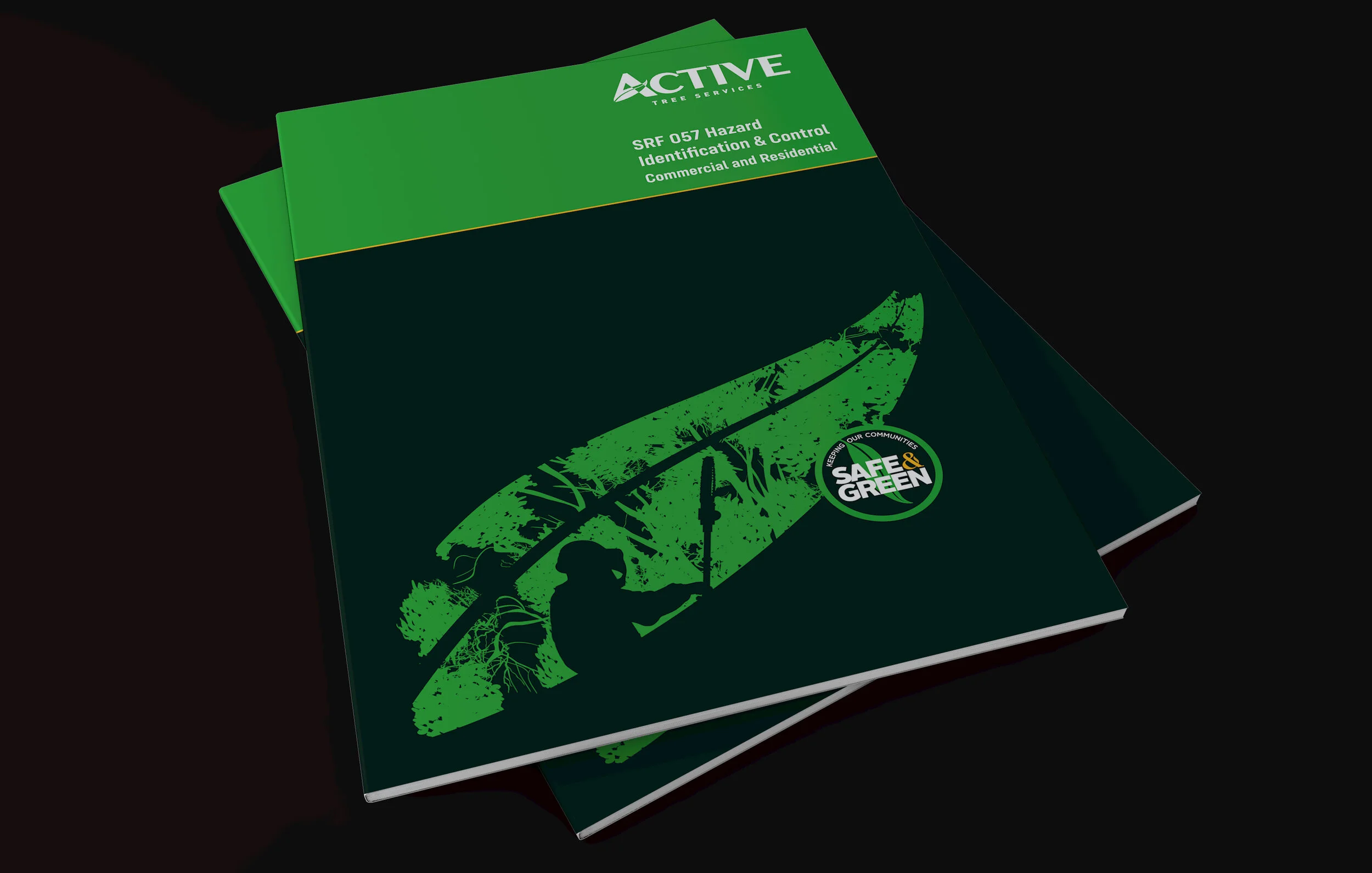 Active Tree Services Branding design by Ox brand