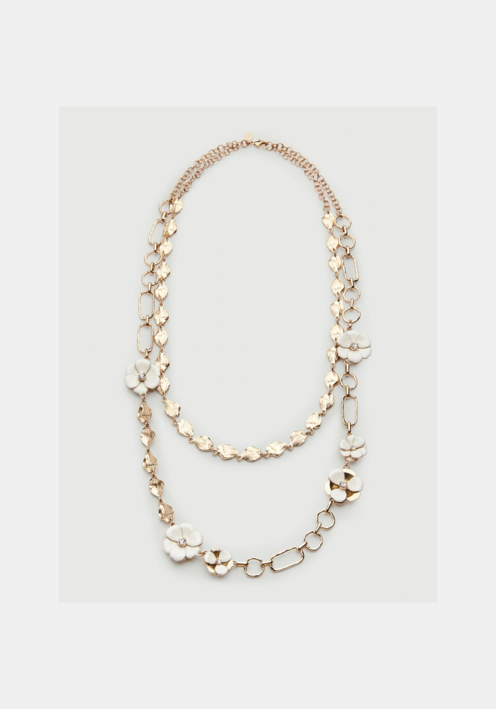 Marella Enamel Flower Necklace