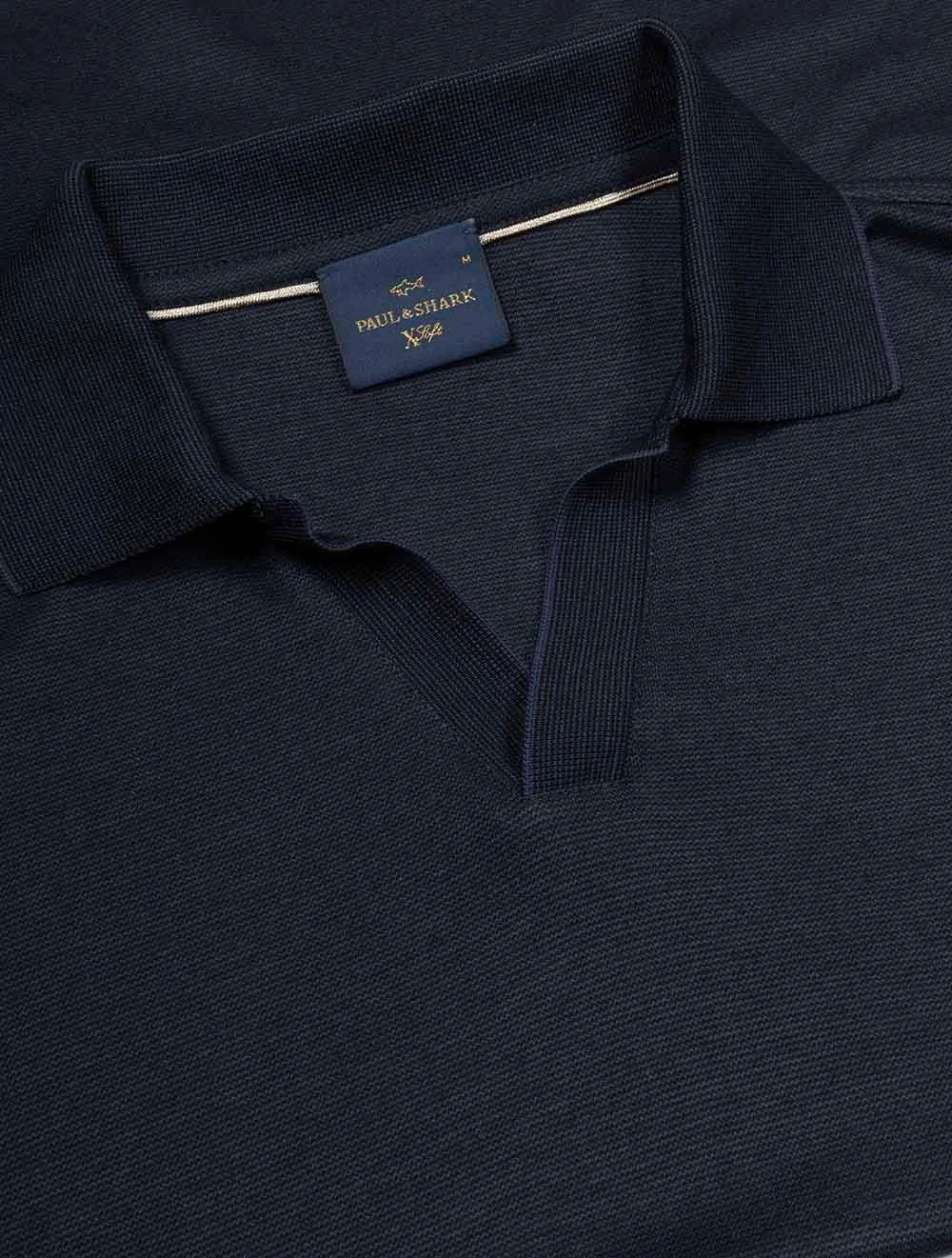 Inyerlock cotton polo navy Paul-and-shark-2.jpg
