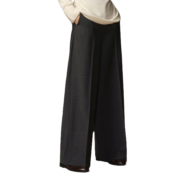 Gran Sasso Summer wool pants.                 Navy