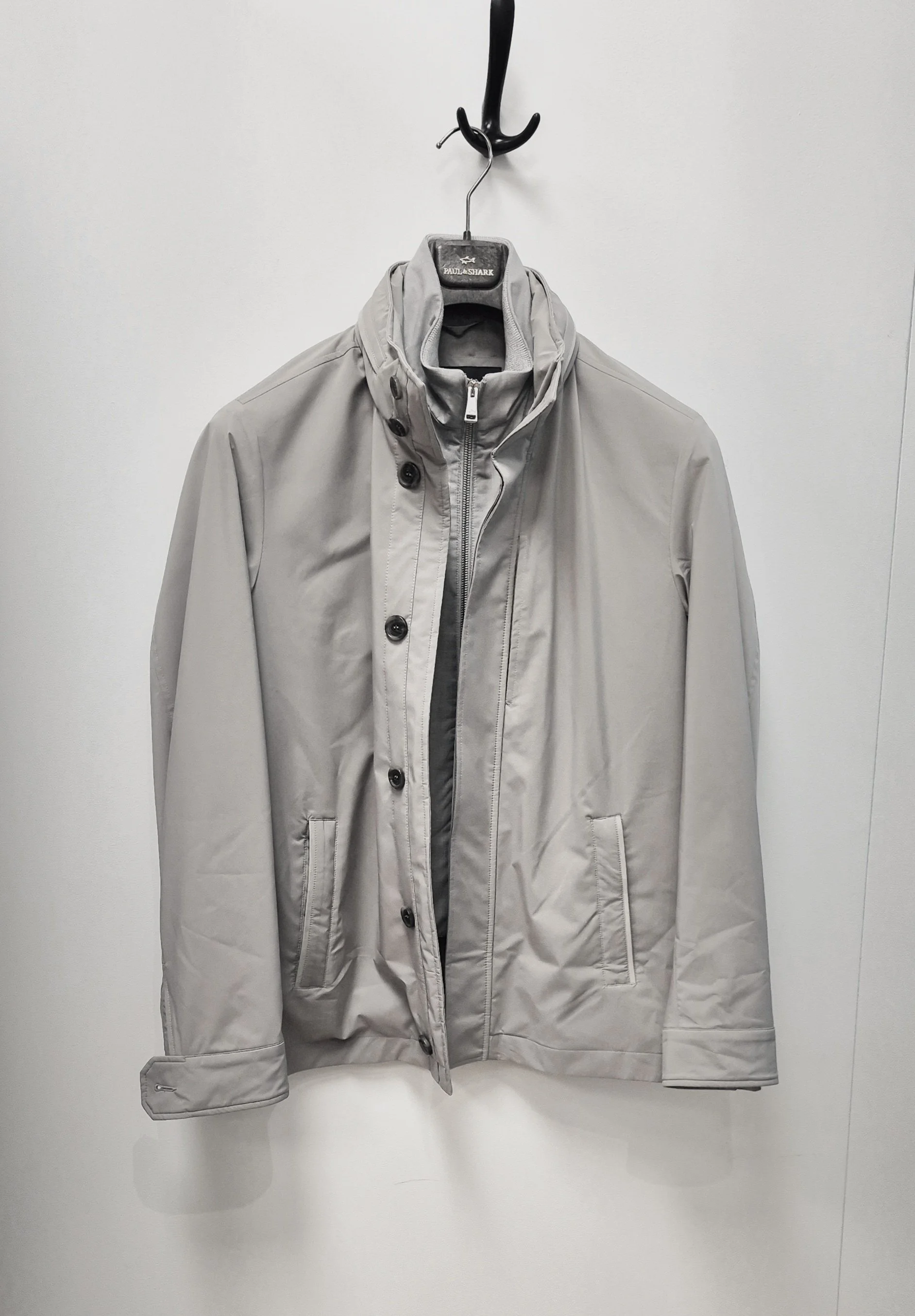 Paul & Shark Car coat Typhoon® Platinum    Silver/Grey