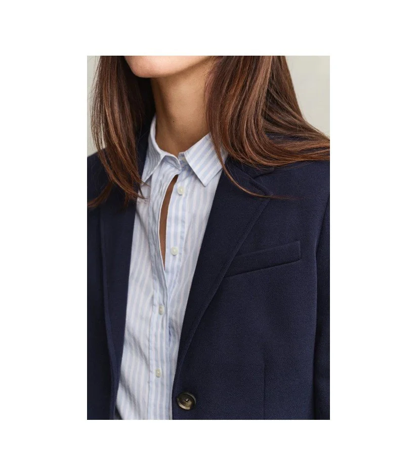 Pique Blazer Navy Gant4.jpg