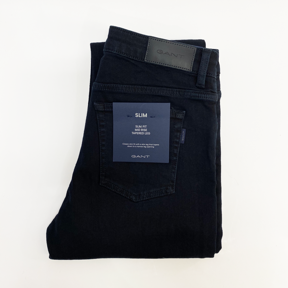 Gant Slim Mid Rise Denim Jeans 