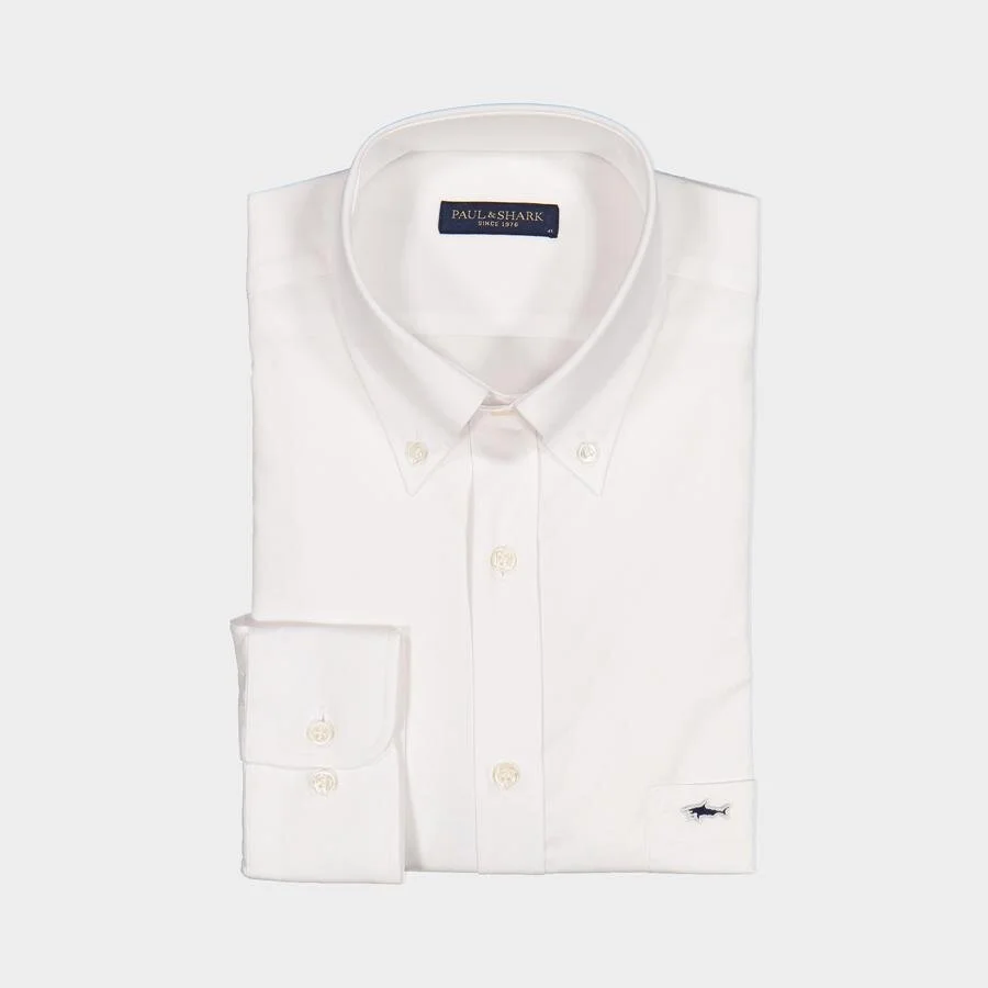 Paul \u0026 Shark Cotton Pique' Button down 
