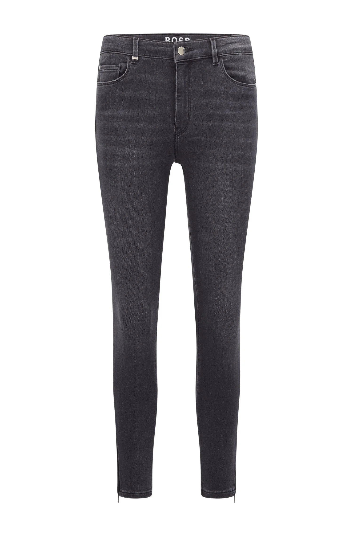 HUGO BOSS Skinny Fit Dk Charcoal Soft 