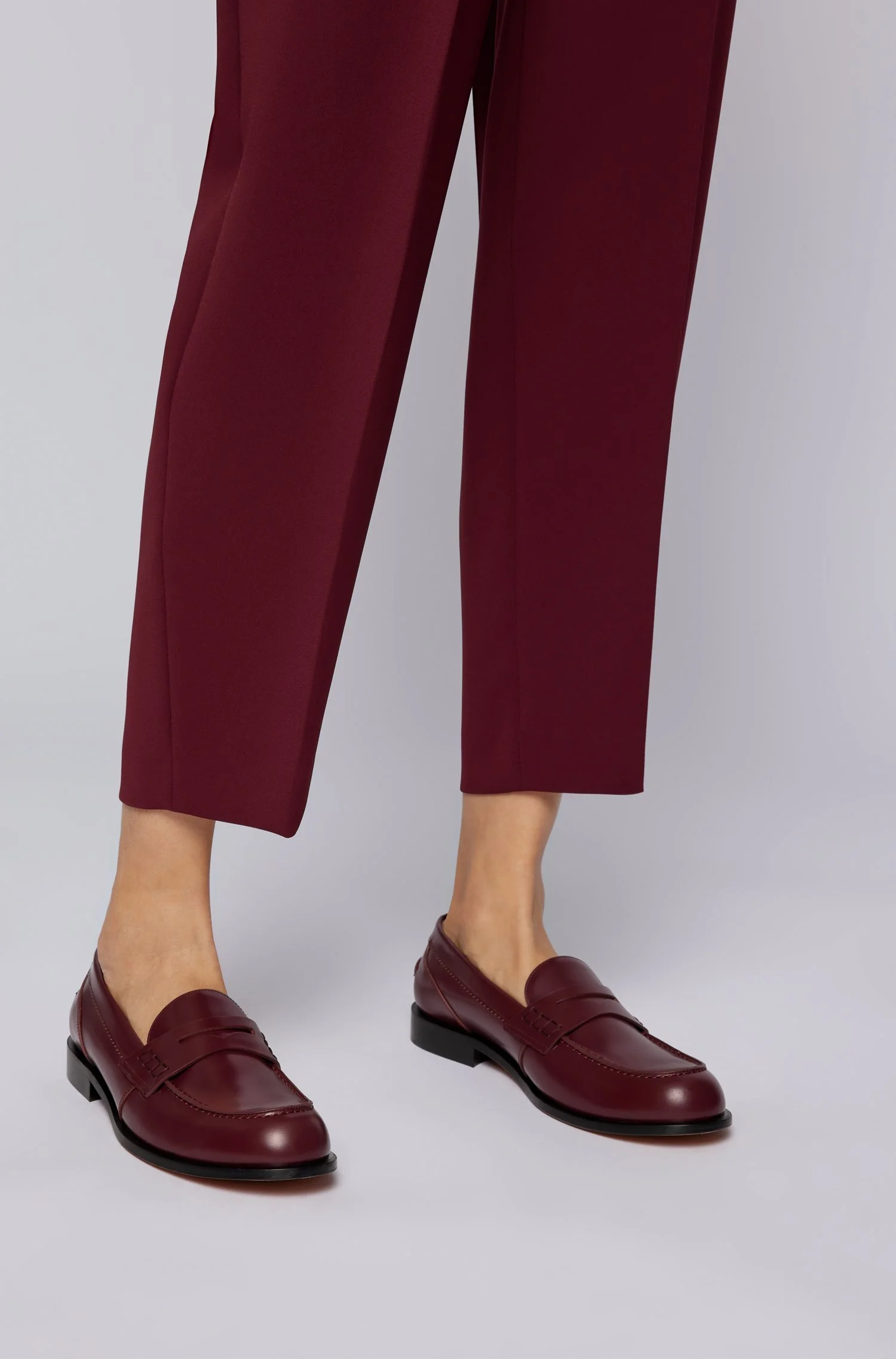 HUGO BOSS PENNY LOAFER IN ITALIAN 