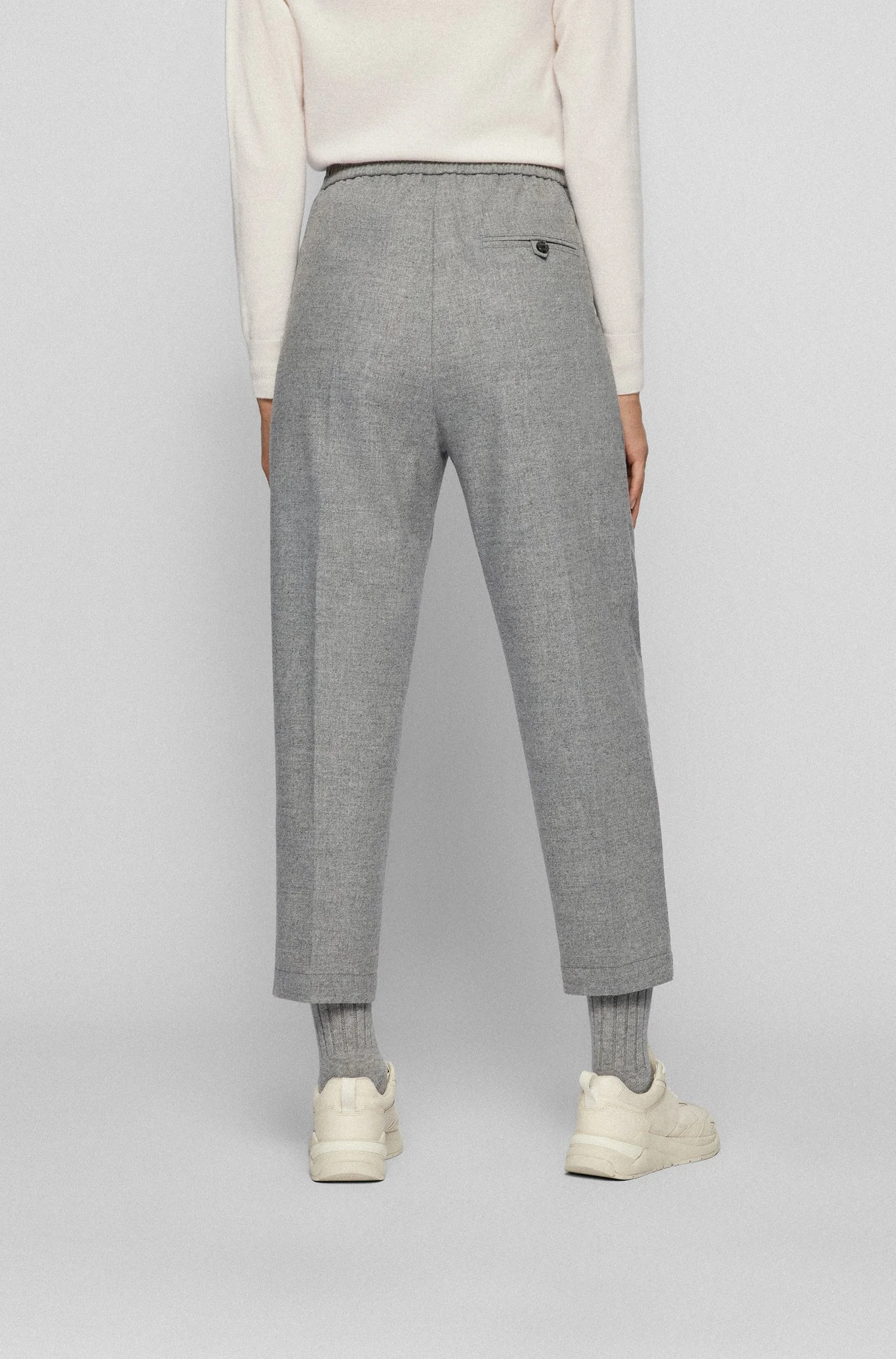 Hugo Boss Relaxed Fit Trouser w/ front 