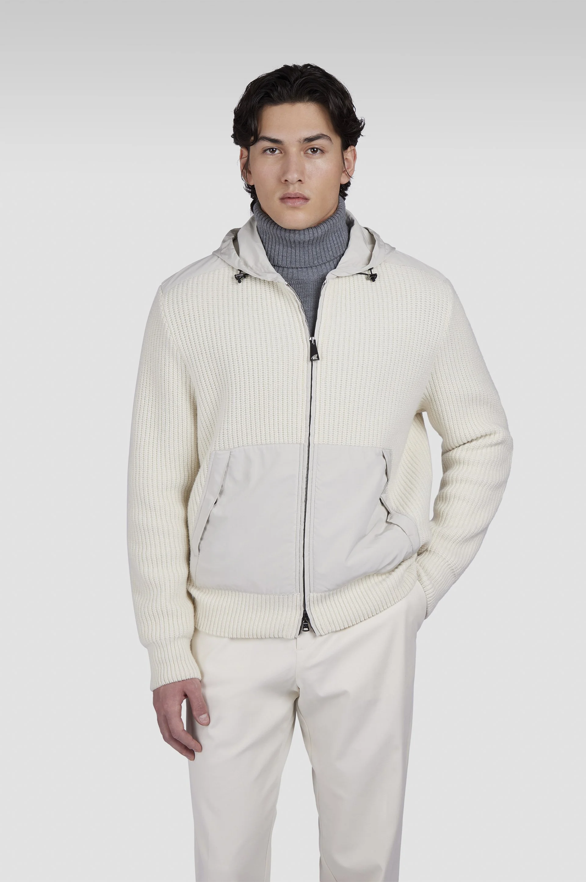Paul & Shark Re-Wool Zip Jacket                                                          Ivory
