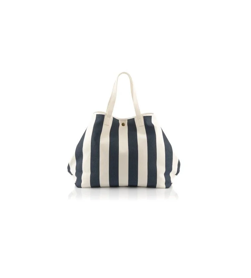 GANT CANVAS BEACH BAG                     NAVY