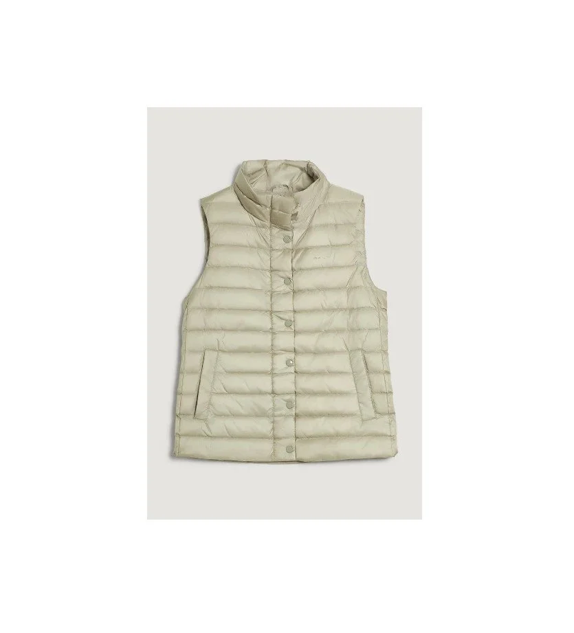 GANT LIGHT DOWN VEST                                                                           FADED SAGE