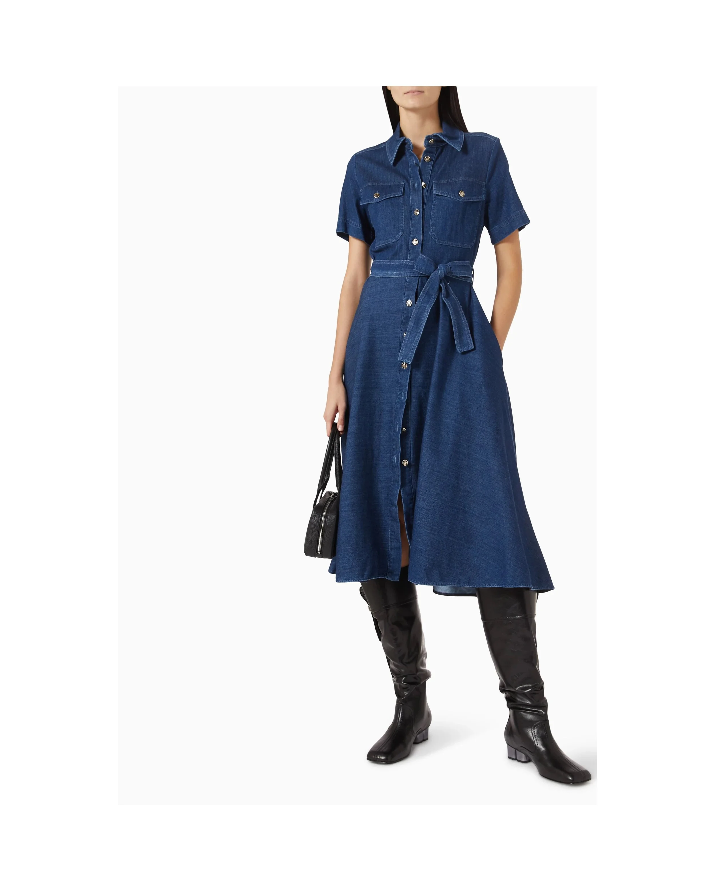 Fagotto Denim Dress1.jpg