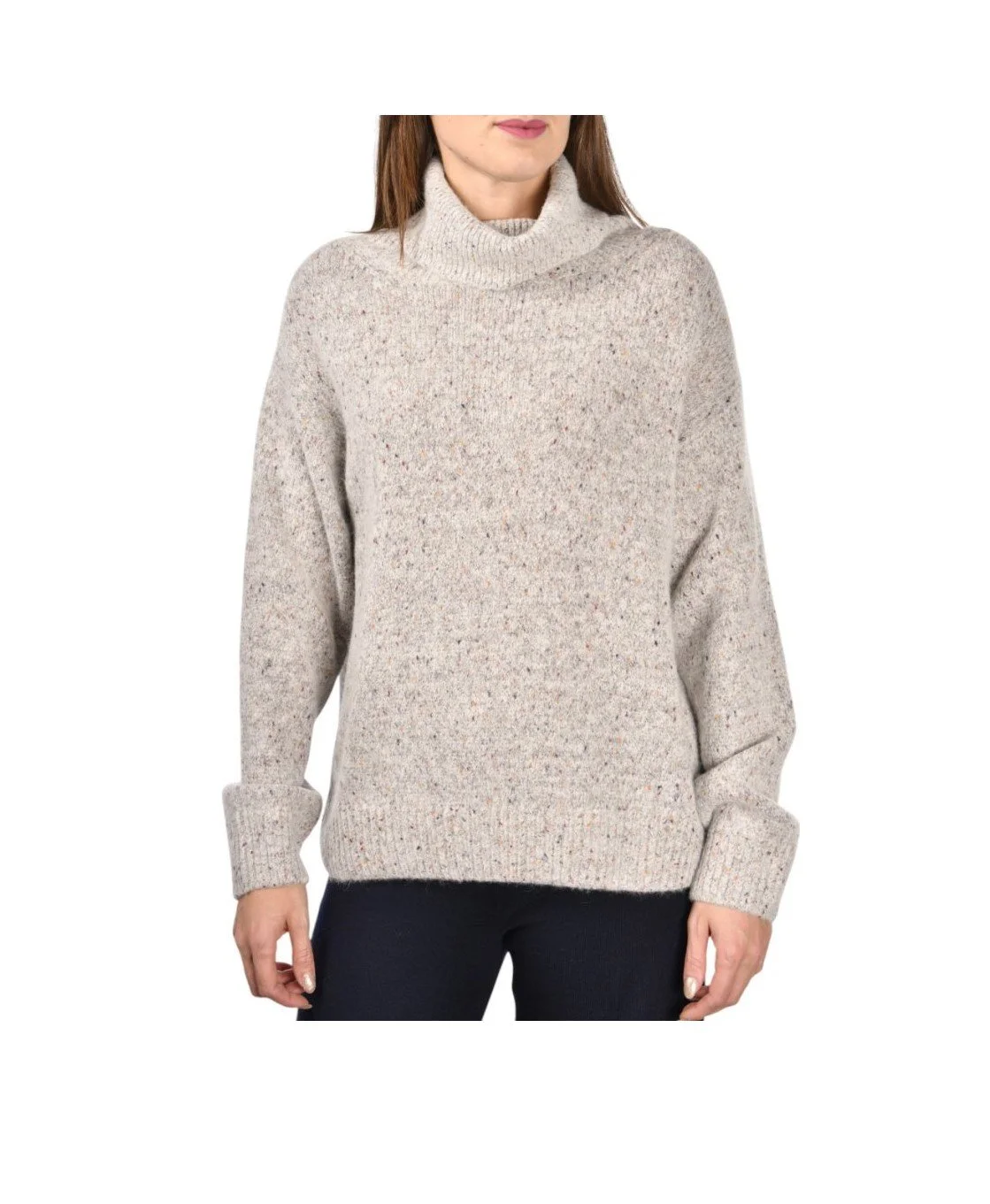 Gran Sasso Wool & Alpaca  Chunky Turtleneck                      Oatmeal