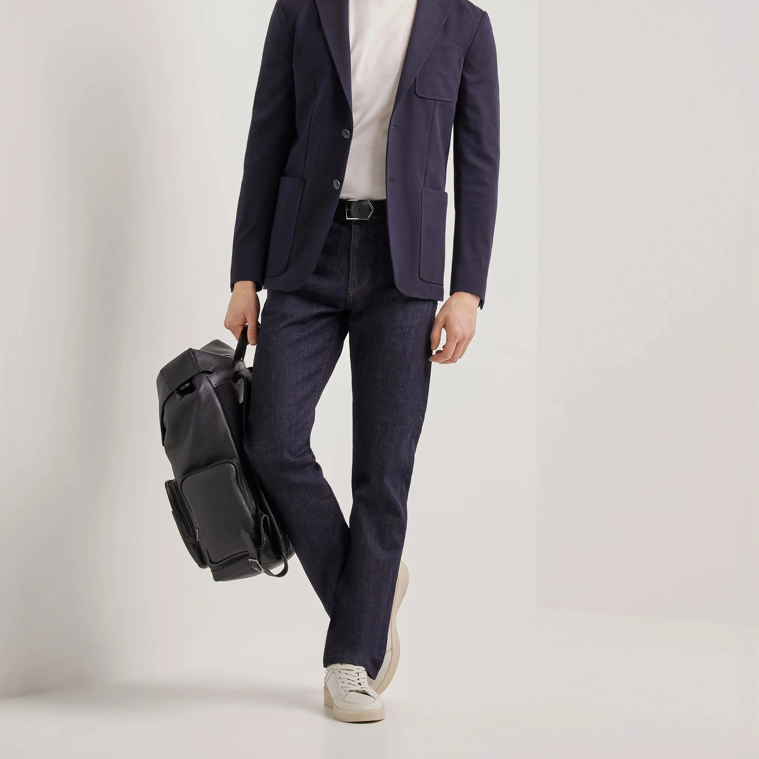 Canali Slim FIt Denim Jeans                                             Dark Blue