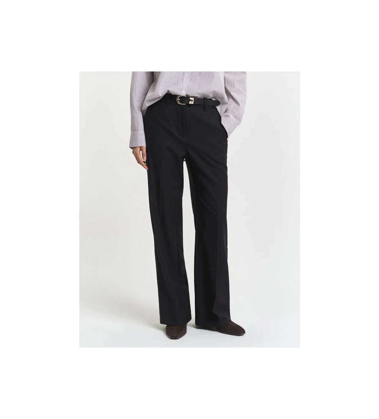 Gant Tailored Wool Blend Pants                               Black