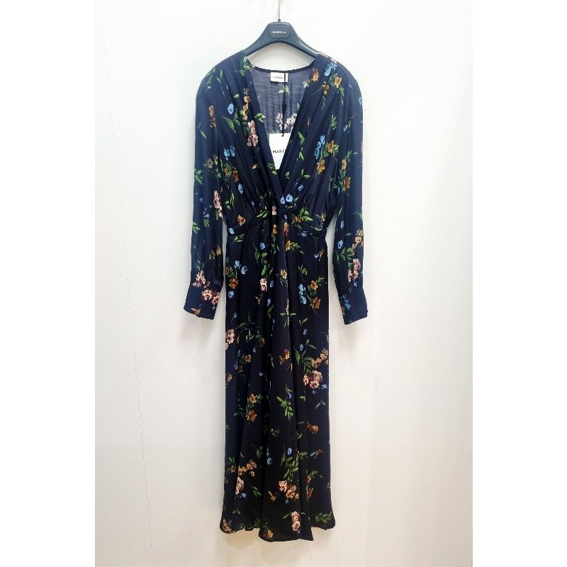 MARELLA Floral Maxi Dress            Navy