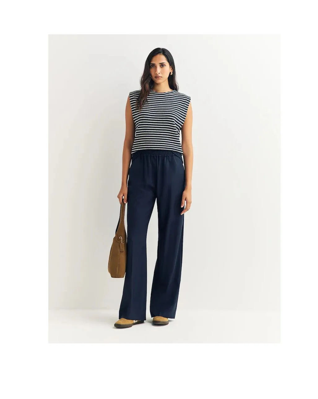 Weekend Max Mara Pure woollen cloth trousers                                                              NAVY
