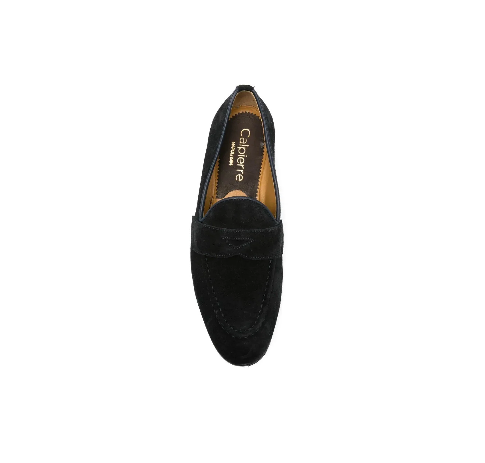 CALPIERRE penny-strap leather loafers                                                   Dark Charcoal