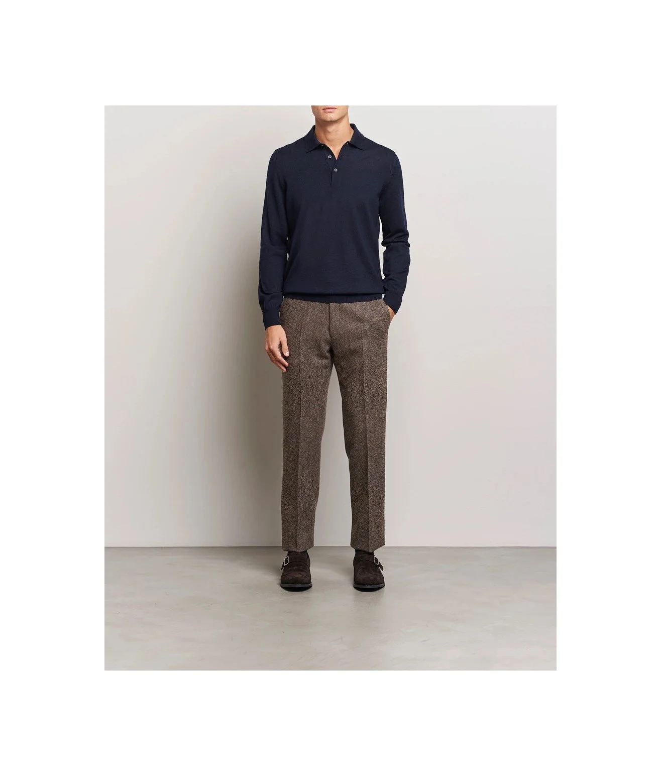 Tennis polo navy Gran Sasso1.jpg