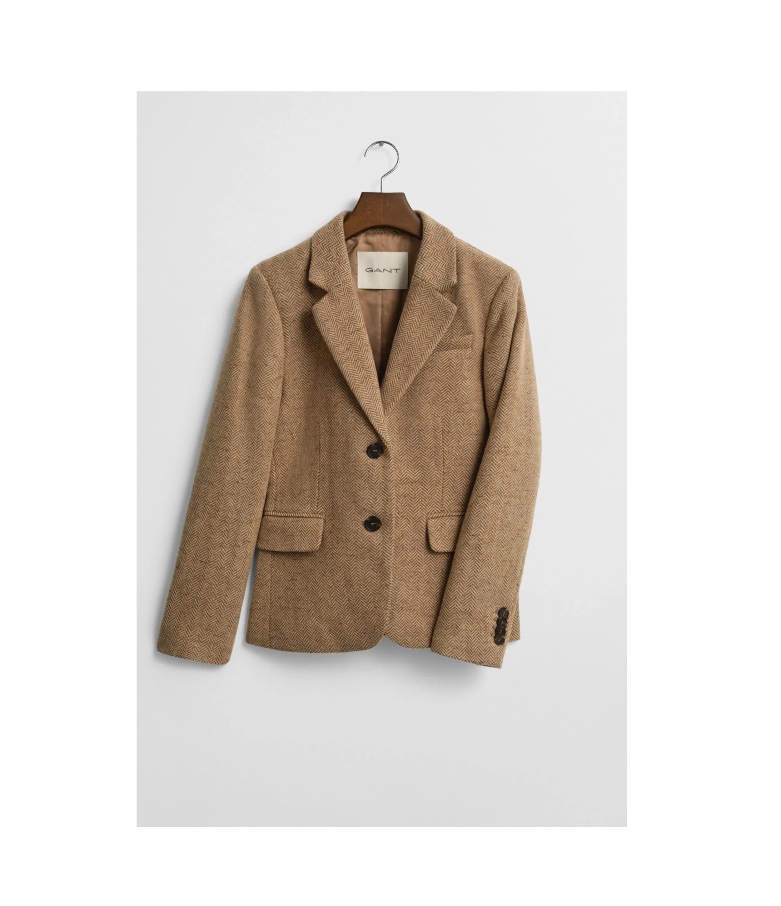 GANT Wool Blend Blazer                                                                 ROASTED WALNUT