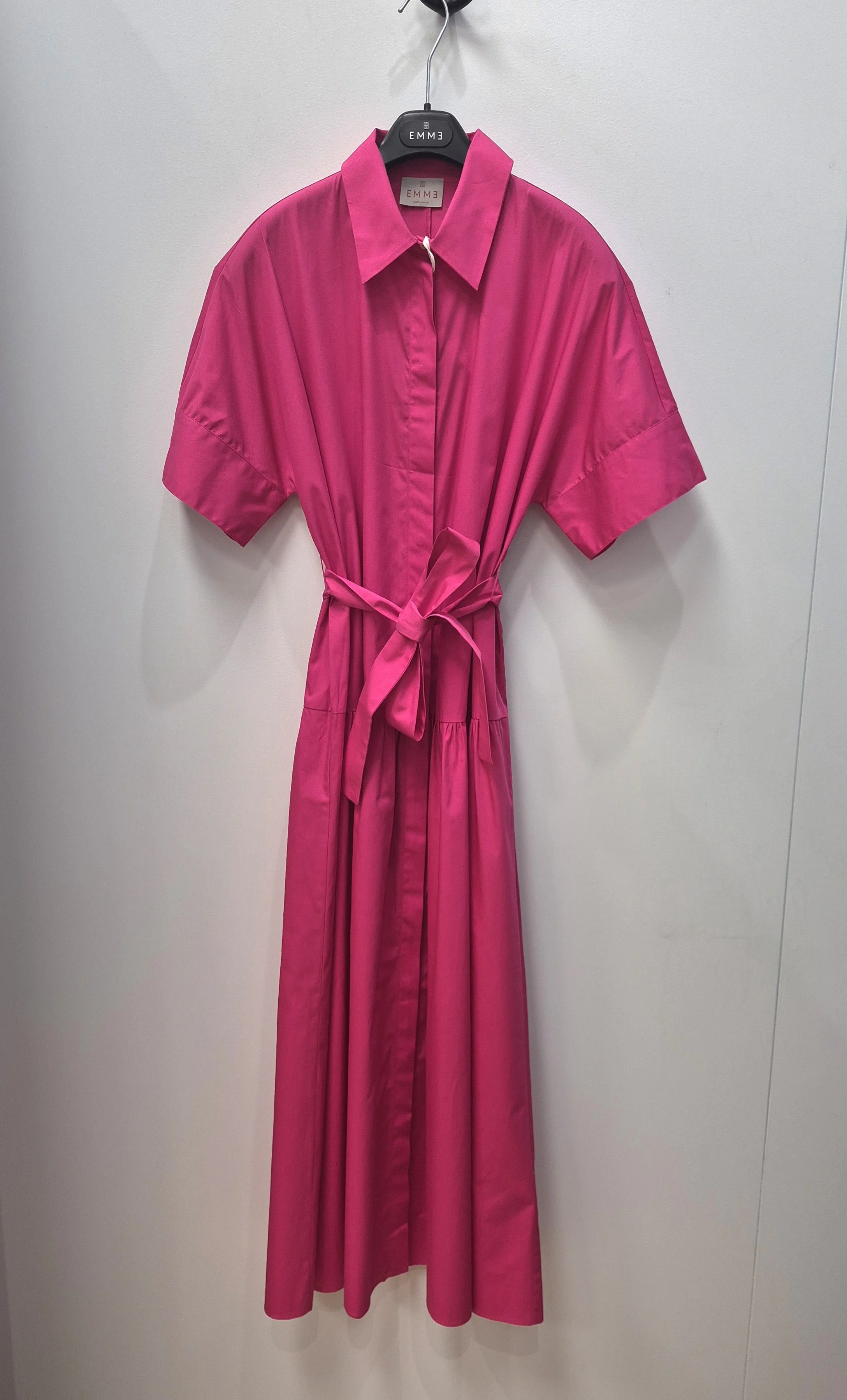 Emme Marella Shirt Dress.           Fuchsia