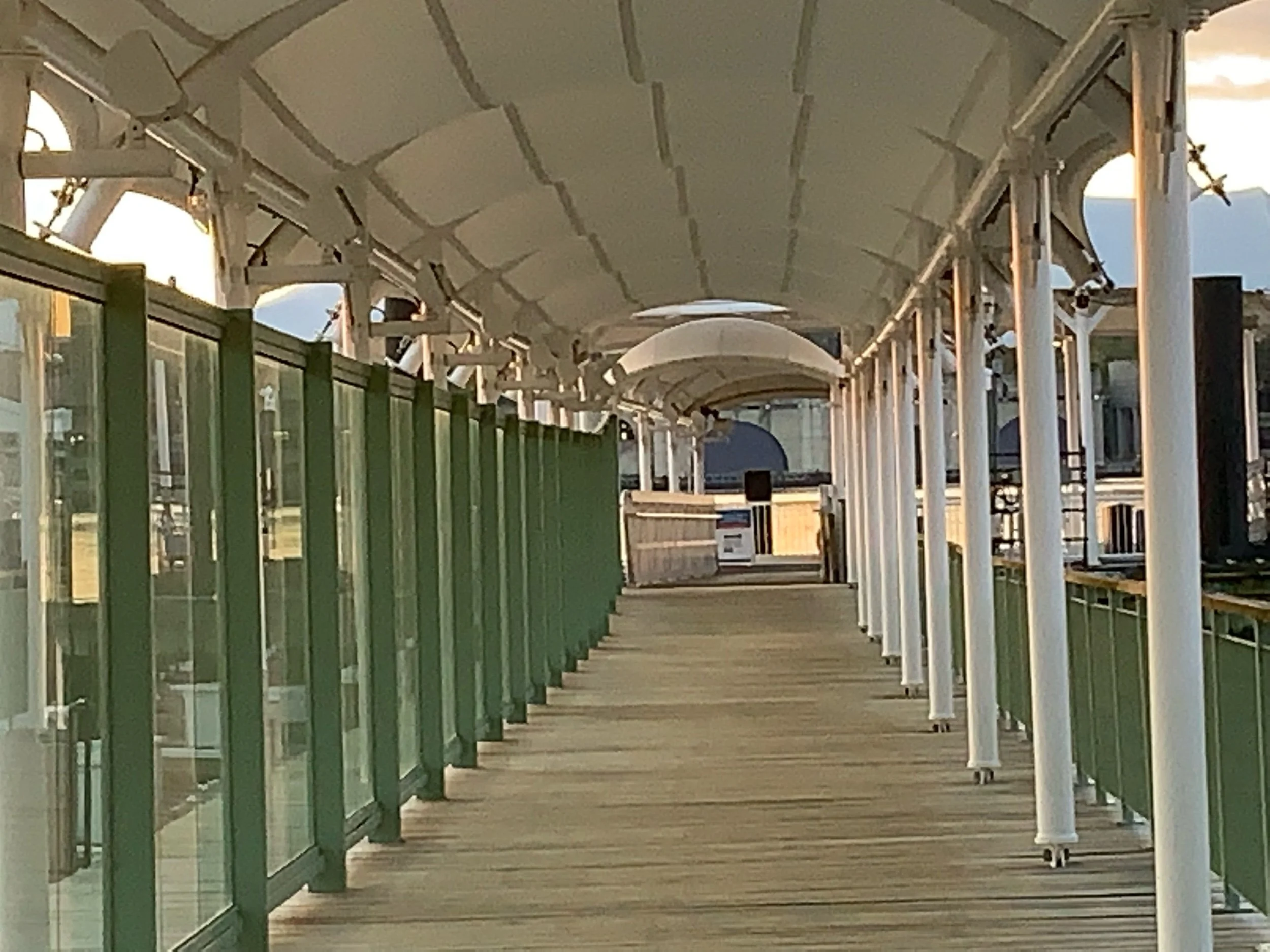 The way to the Ferry