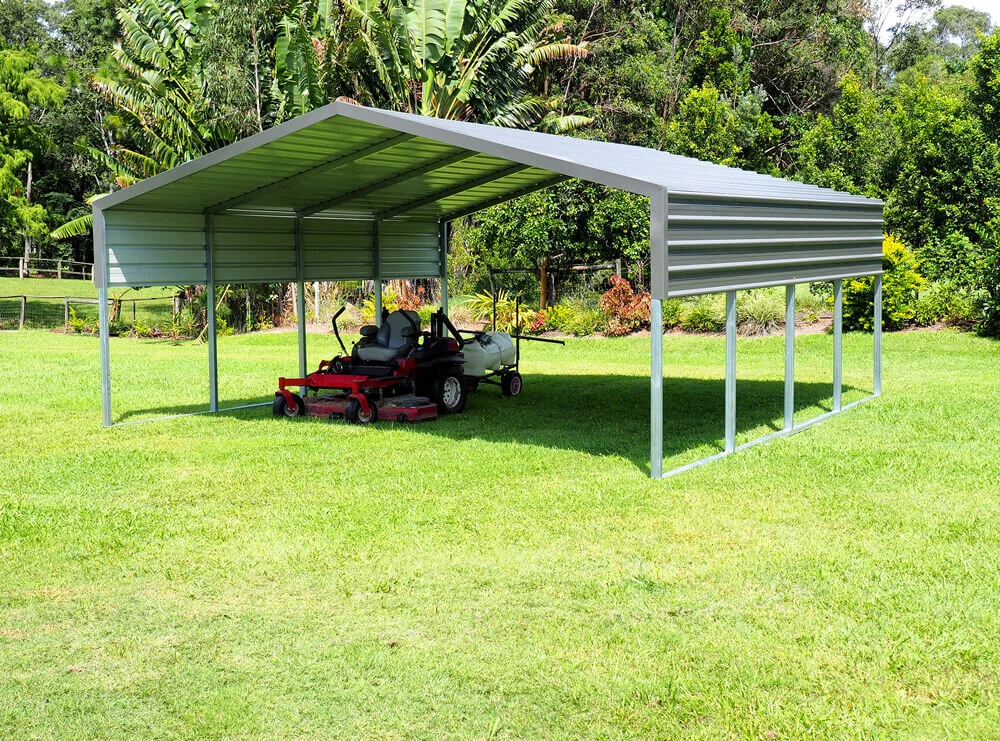 6.0m L x 5.95m W x 2.1m Wall / 2.88 Apex. Incl: Dress Flashing