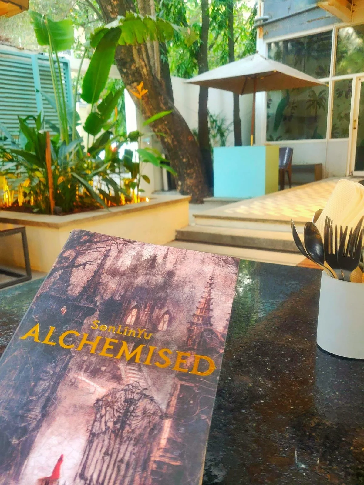 new cafe in bangalore alchemised book