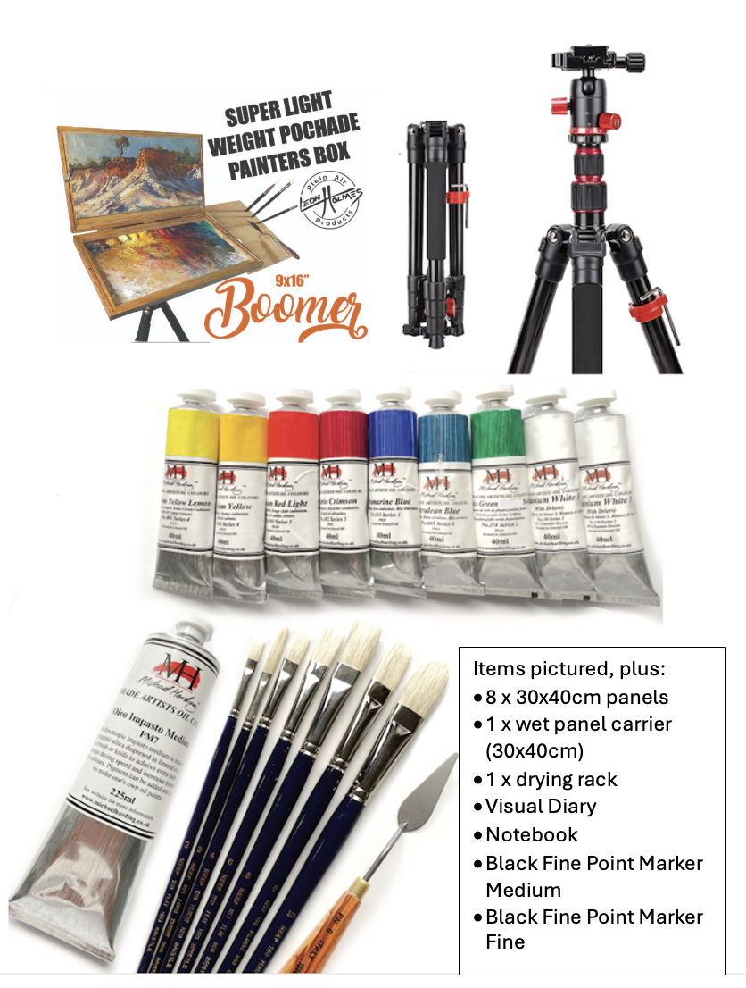 THE WORKS UPGRADE (to Boomer Pochade Box)