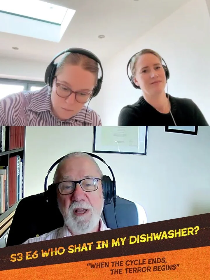 When the cycle ends, the terror begins.

Tune in now to Who Shat In My Dishwasher?.... if you dare.

This is a special extended episode. By the end, the mystery of Veronica&rsquo;s dishwasher violation will no longer be a mystery*.

You&rsquo;ll also