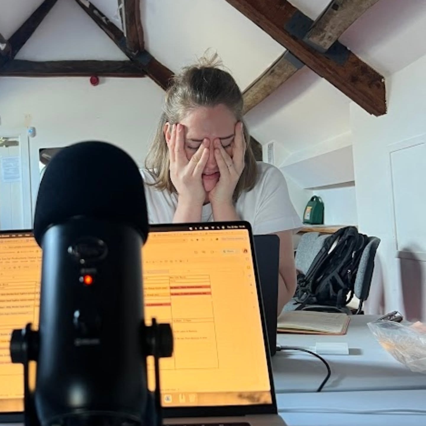 Karen here 🕵️&zwj;♀️💥
This is me having a bit of a meltdown 🫠

Because next week we&rsquo;re opening a brand new three-part investigation called Rural Rectal Rampage. And it&rsquo;s a case that quite frankly almost pushed me over the edge.  Becaus