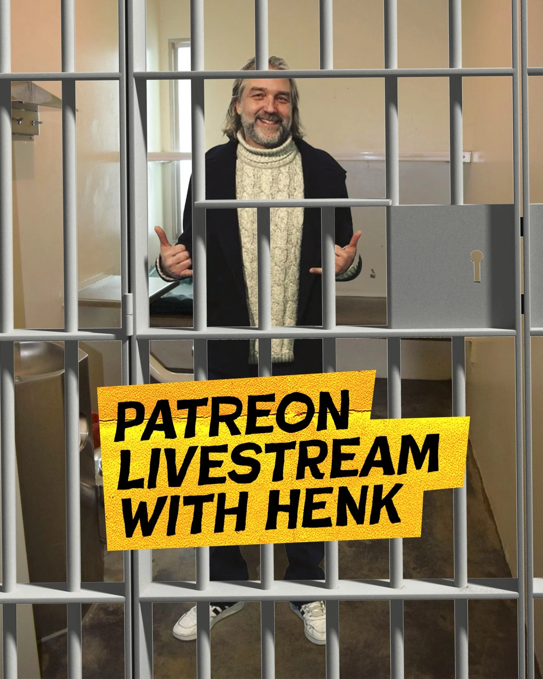 HENK is joining our Patreon livestream this Sunday because he desperately misses being interrogated. All Patrons will get a chance to submit questions in real time so we can grill him.

See you on Sunday 31st May at 5pm UK time. Link in bio to sign u