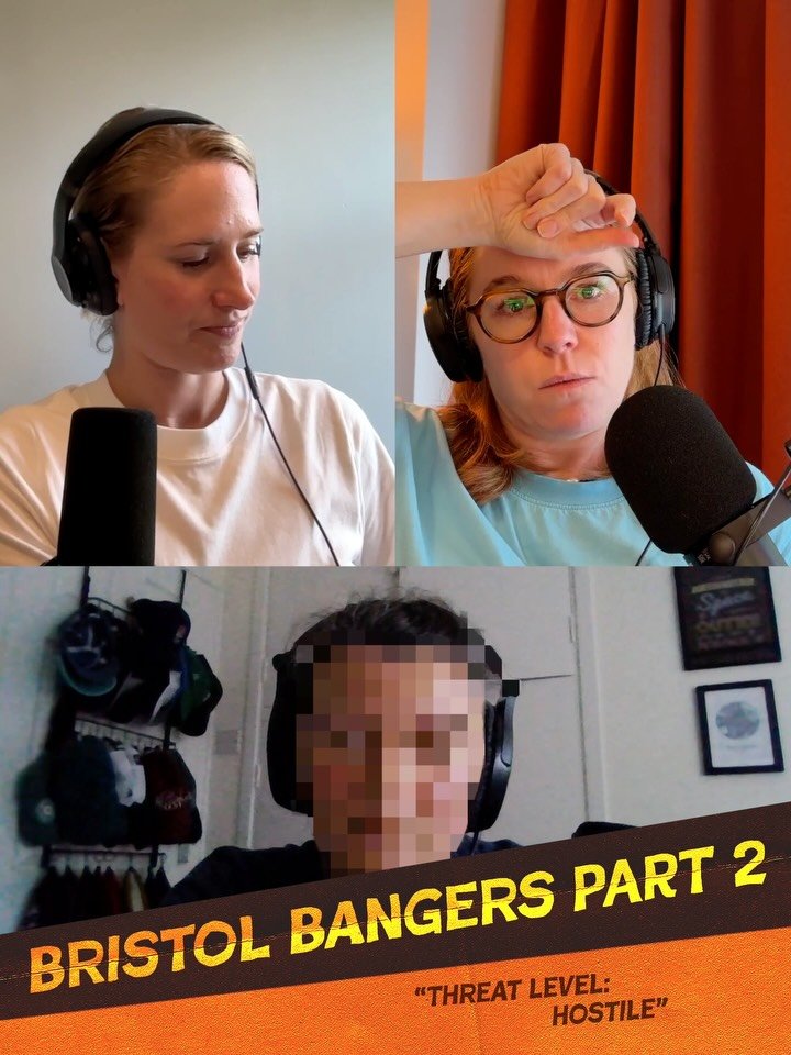 It began with a pile of abandoned sausages. And it will end with us flinging a 20kg weighted bag in a park and then going undercover to a brunch.

Any questions?

Bristol Bangers Part 2 is out now.