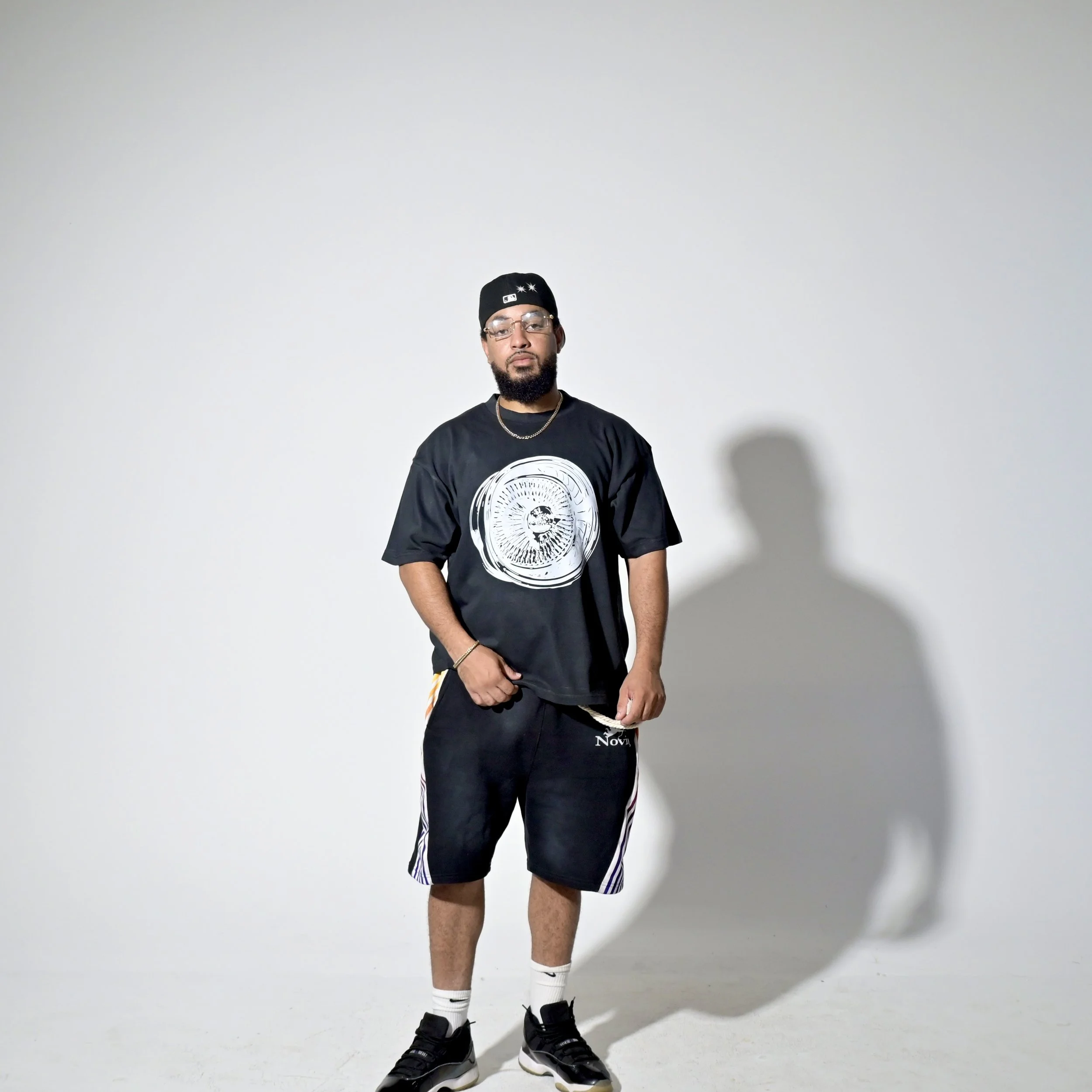 Daytona Dream Black Box-Cut Tee