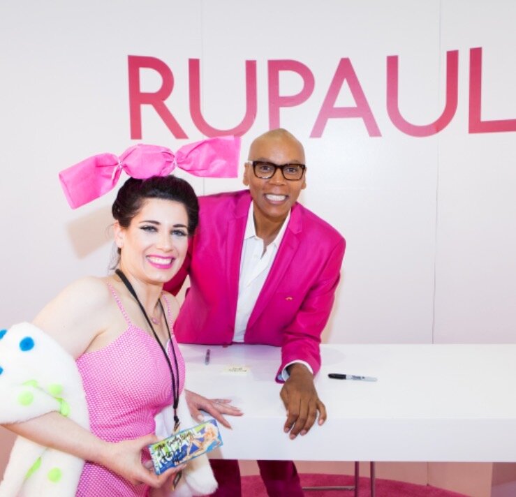 Ms Candy Blog and RuPaul 2016.JPG