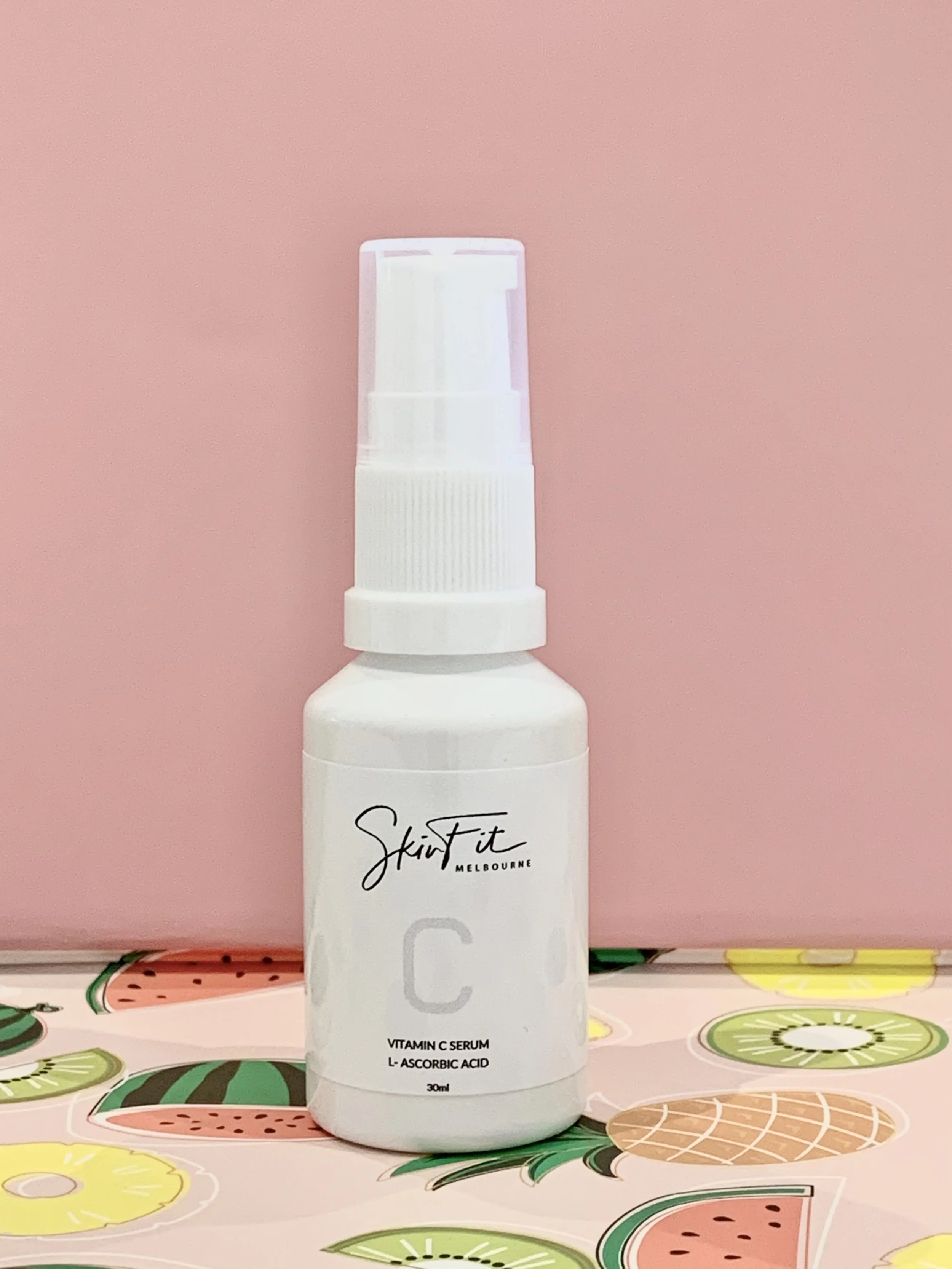 SkinFit Melbourne; ascorbicacid; vitaminCserum; vitaminC; faceserums; skincare; australian; skinfit; getskinfit; hydration;