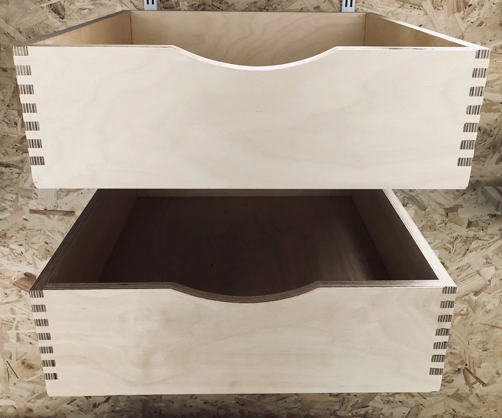 Decorative Box Joint Drawers — Henderson & Mills