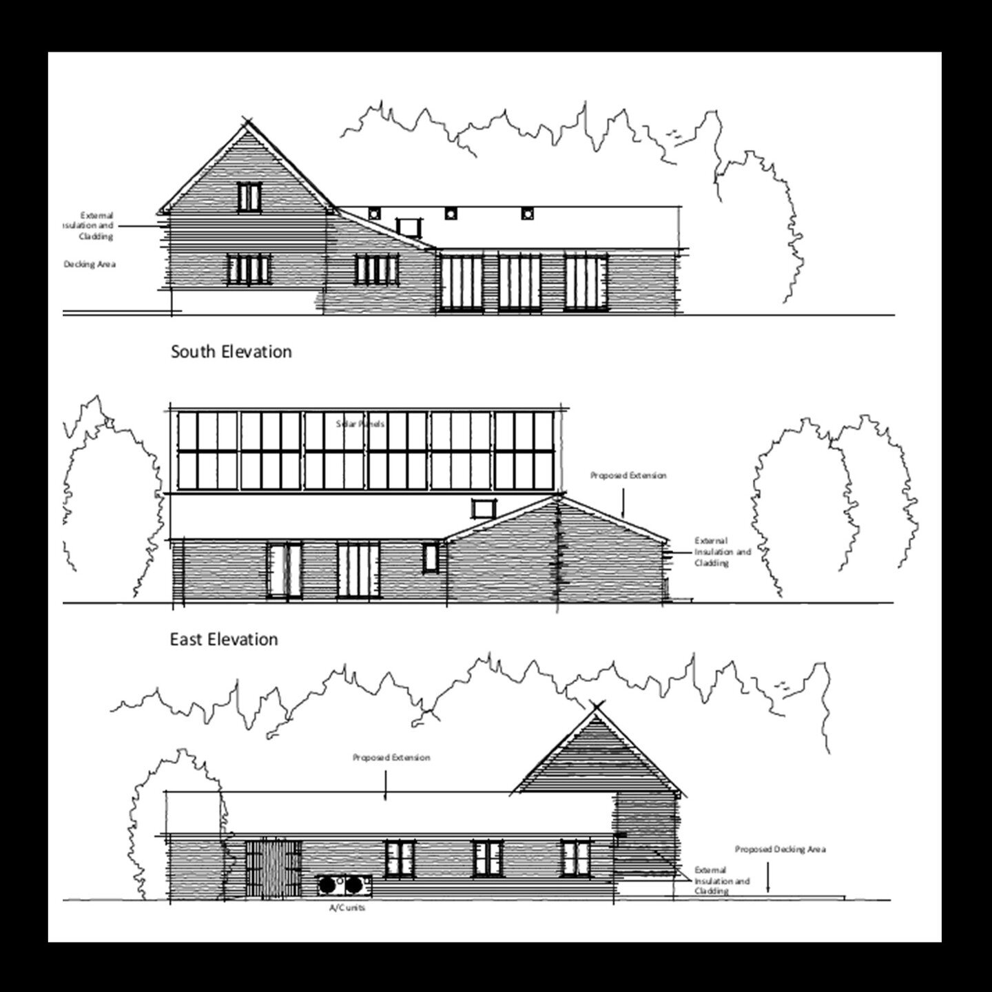 We are delighted to have secured planning permission for an extension and alterations to a barn in Colchester, Essex. The barn had a previous approval for a residential conversion, but the latest proposals sought an extension to the barn, the install