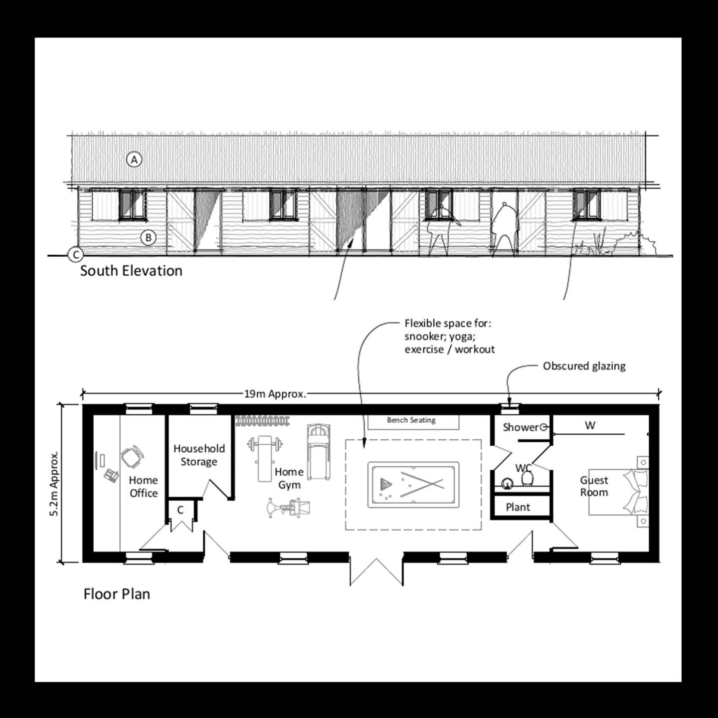 We are delighted to have secured planning permission for a large outbuilding and residential annexe in the grounds of a listed building in Uttlesford, Essex.

The Listed cottage currently comprises a well-preserved late-16th or early-17th-century tim