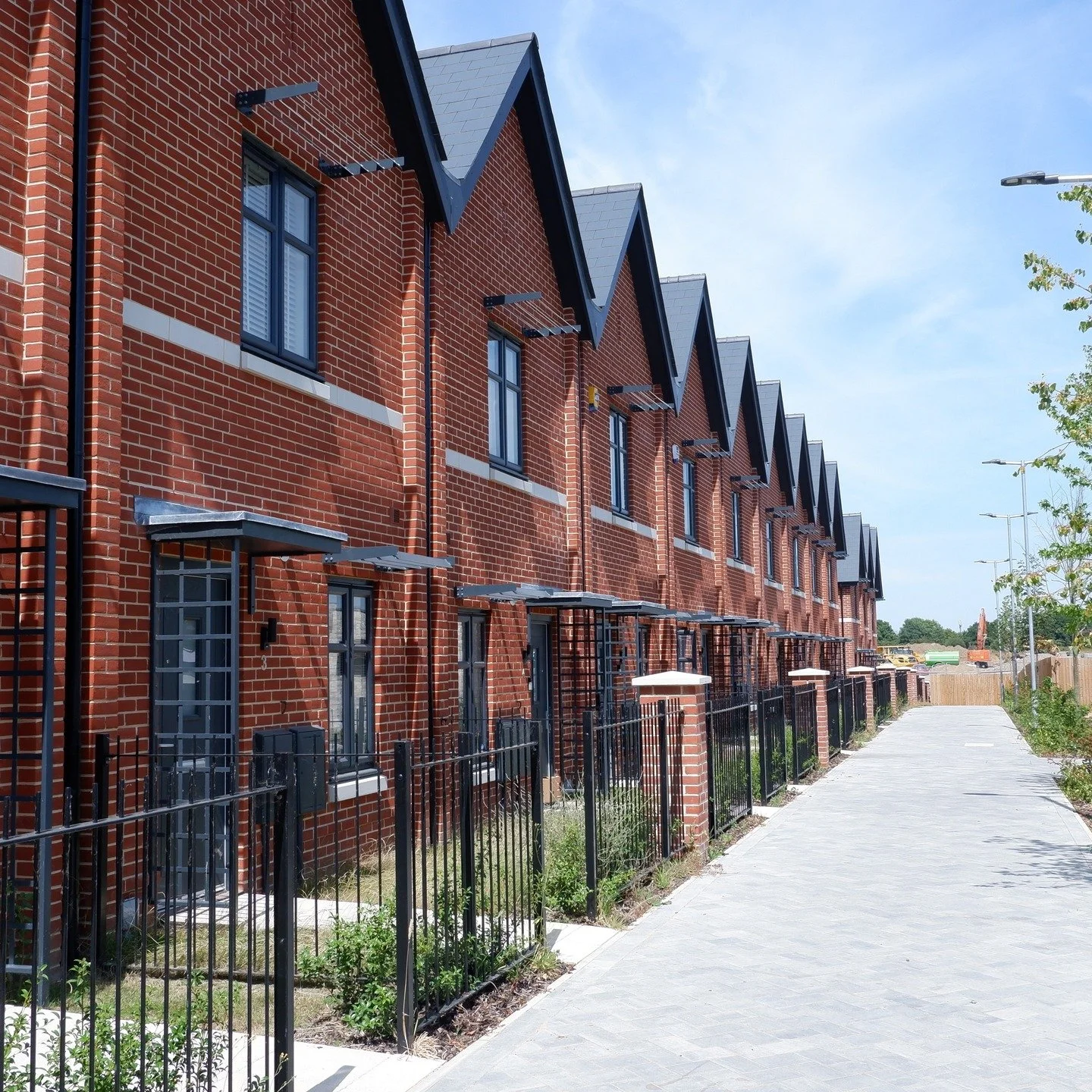 Striking gable-fronted terraces with contemporary detailing &mdash; perfectly positioned overlooking the vibrant neighbourhood centre at Chesterwell, Colchester. Where thoughtful design meets modern living.

Striking gable-fronted terraces with conte