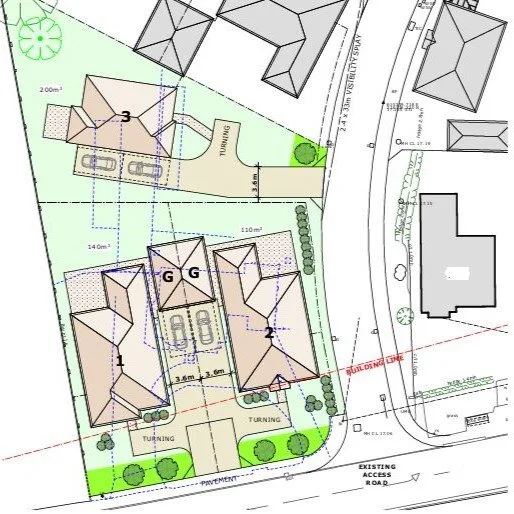 Planning Approval for 3 no. Bungalows in Clacton-on-Sea