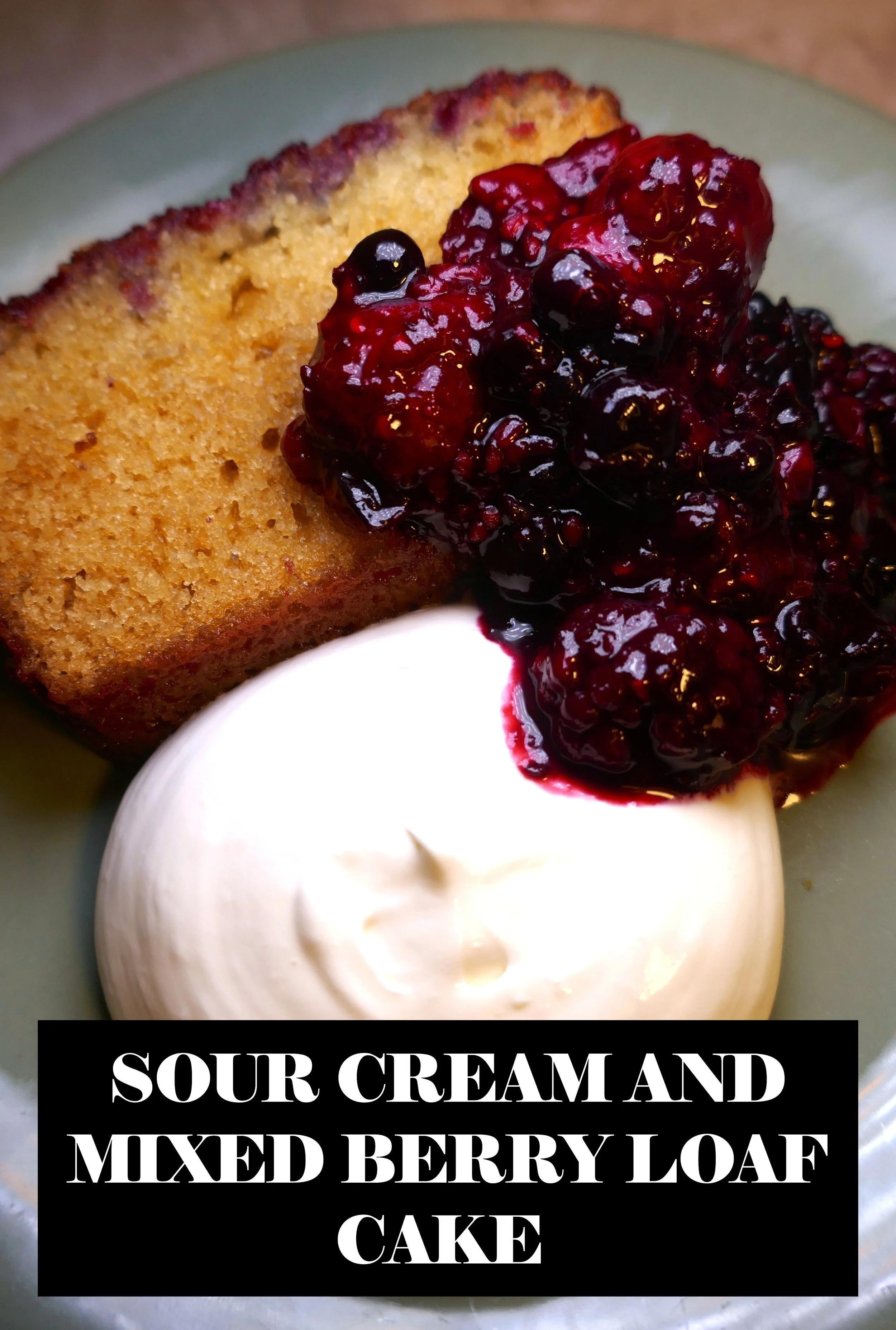 Sour cream Mixed Berry Loaf Cake .JPG