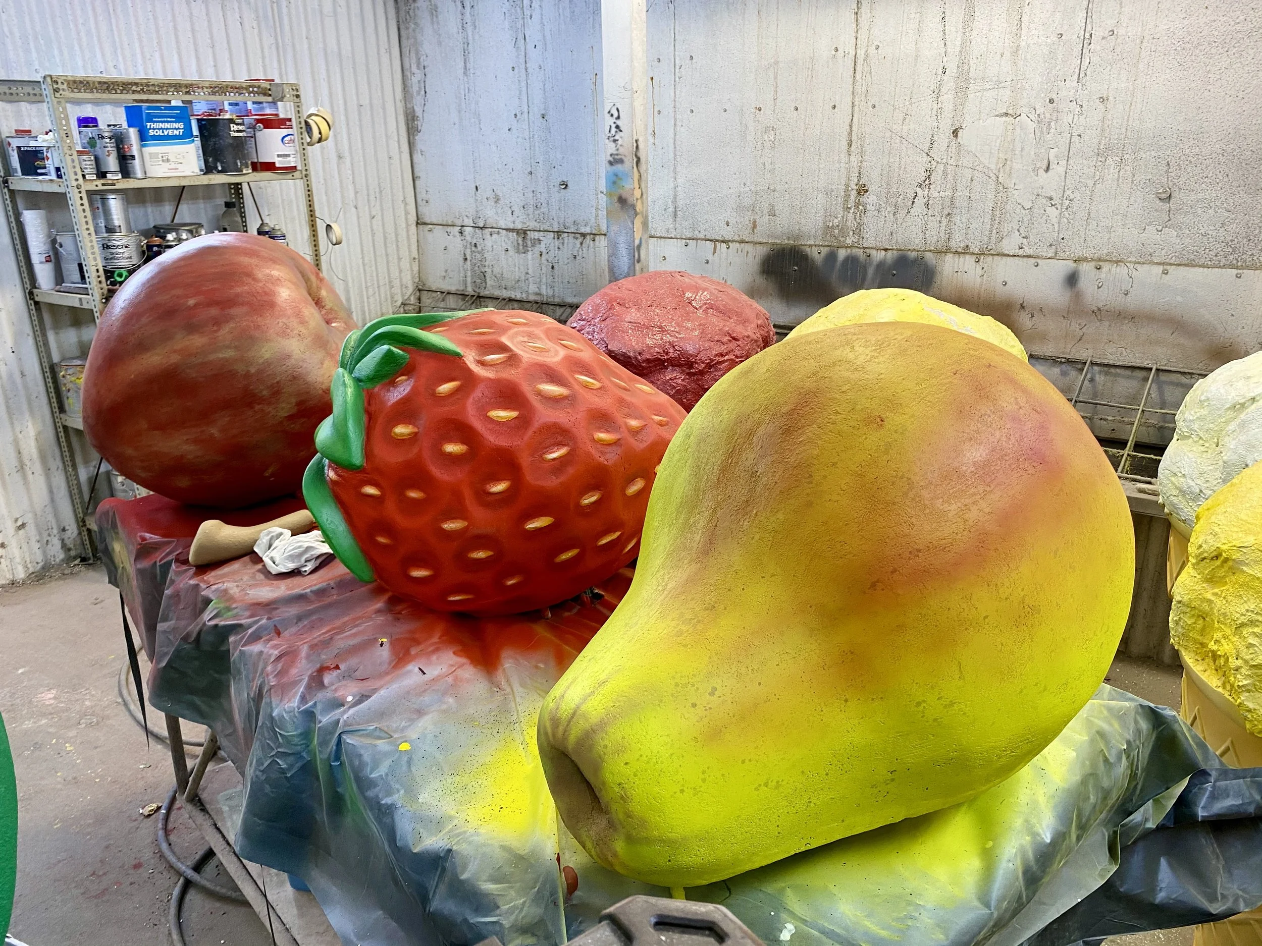 Fruit painted by Matt Smidt at Natureworks Australia